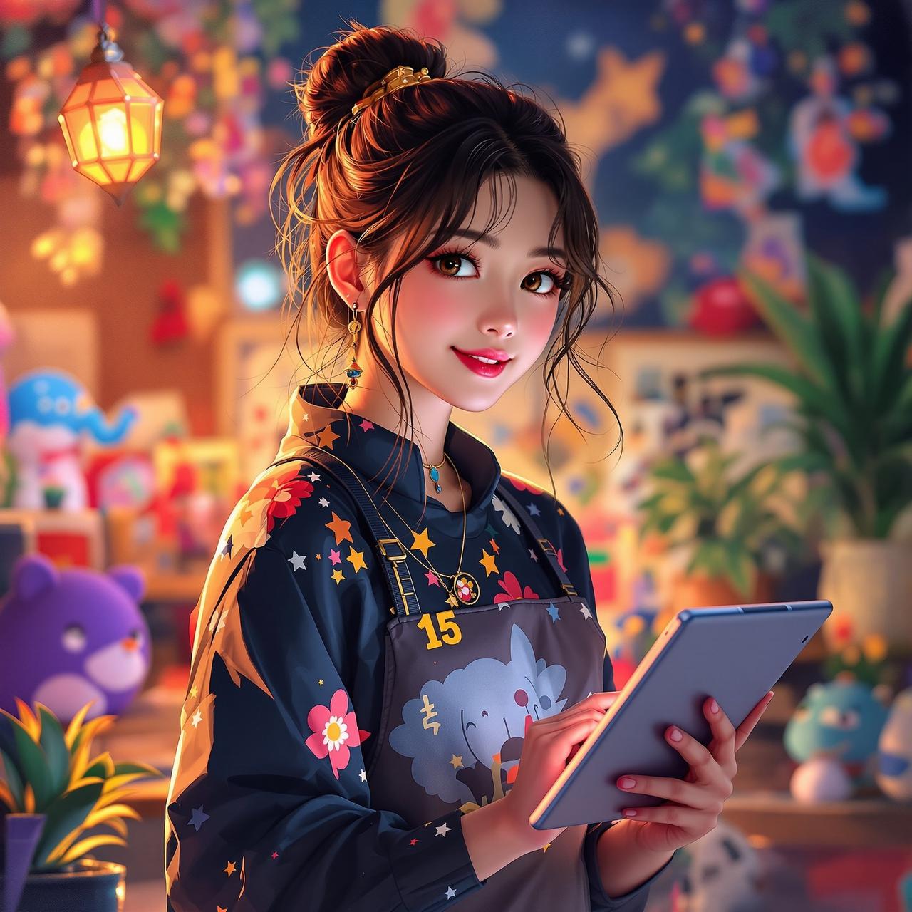 林小满 - 动漫樱花插画师 & 视觉设计师